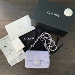 Brand New Chanel my perfect mini with adjustable pearl strap